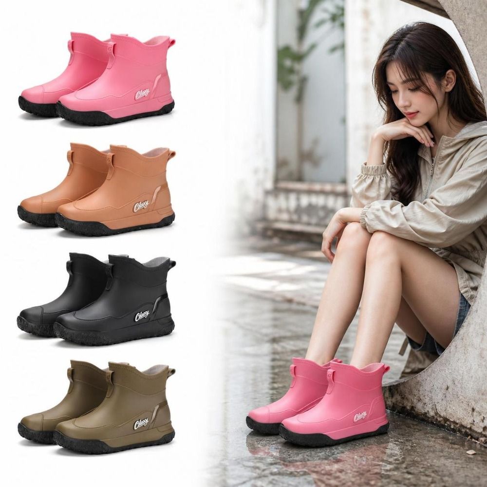 Thickened Waterproof Short Rai - Men'S Shoes Water Resistant ulasan dan harga