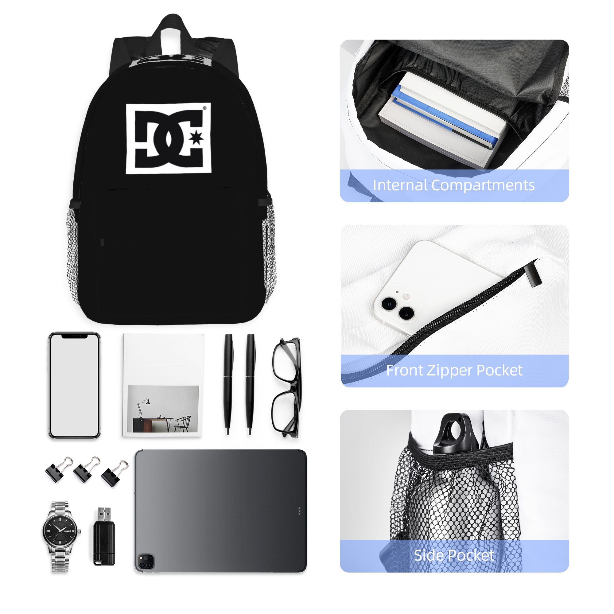 D-DC-S Shoe Co Backpack Hot Sa - Men'S Shoes Dc ulasan dan harga