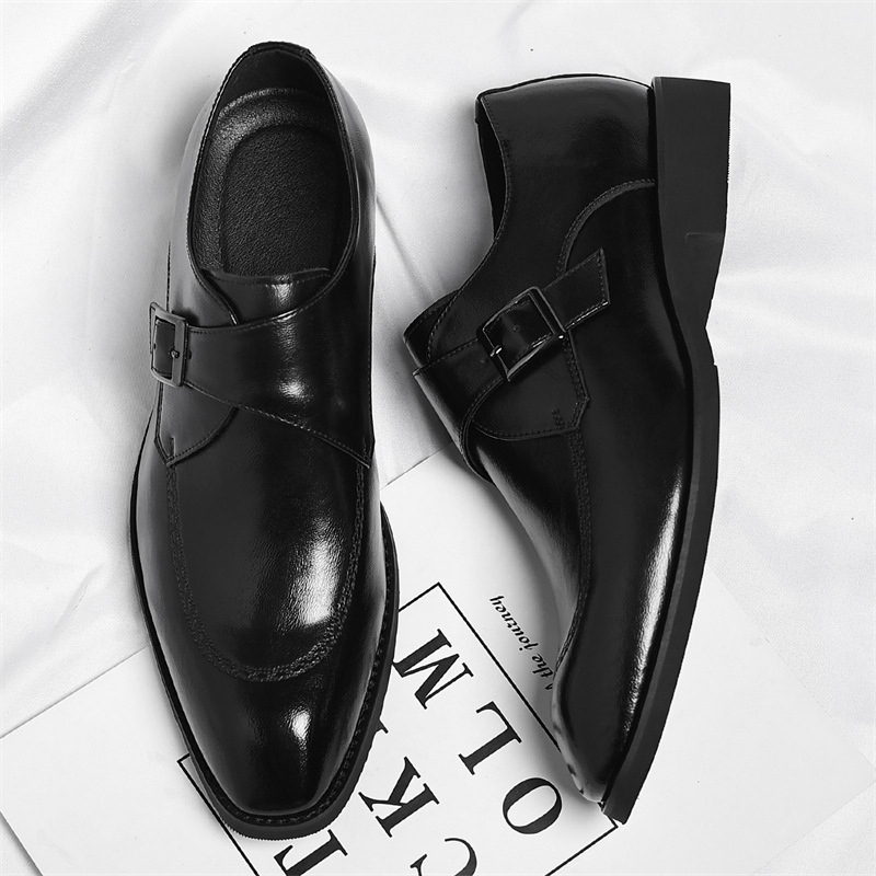 Men's Business Plus Size Forma - Monk Strap Shoe ulasan dan harga