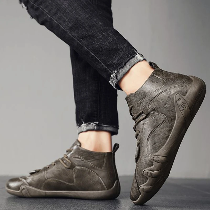 Moccasin Soft Leather Shoes Fo - Men Shoes On Clearance ulasan dan harga