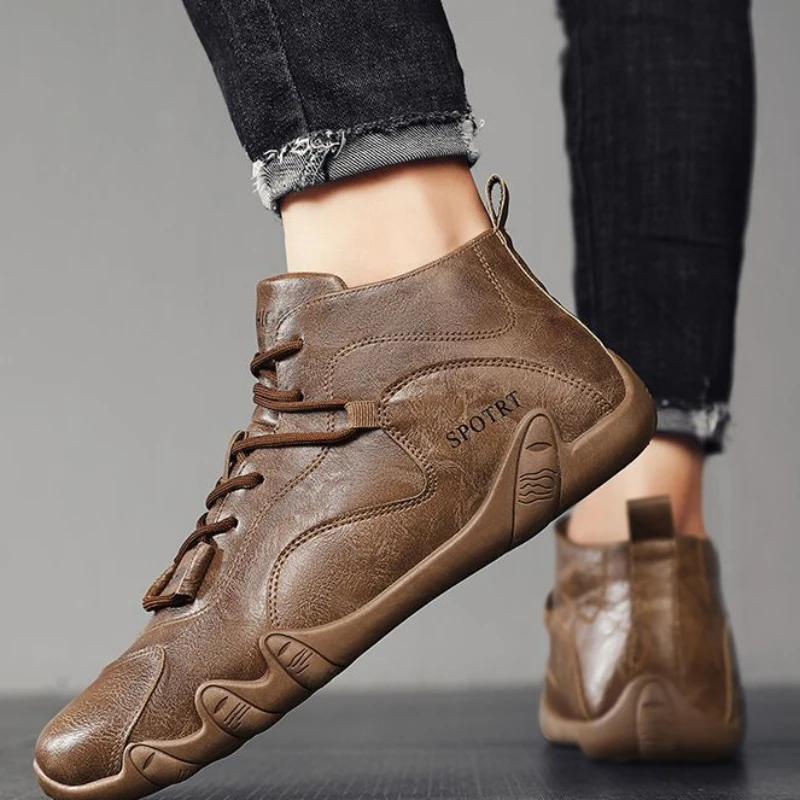 Moccasin Soft Leather Shoes Fo - Men Shoes On Clearance ulasan dan harga